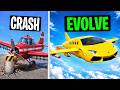 Every Time I Crash, My Plane EVOLVES in GTA!