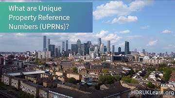 What are Unique Property Reference Numbers (UPRNs)?
