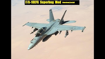 DCS:FA-18EFG Sperbug Download,Install