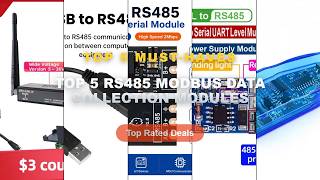 Full Don't Buy Top 5 RS485 Modbus Data Collection Modules Before Watching This! - Industrial USB To RS485 Update