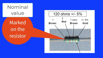 Lesson 4 - "How to read the Resistor Color Code"