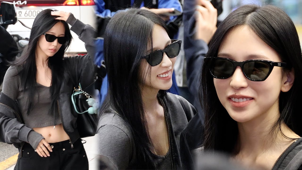 트와이스 미나(TWICE : MINA) 미사모 일본 컴백 출국 Departure 직캠 | 김포공항 • 241028