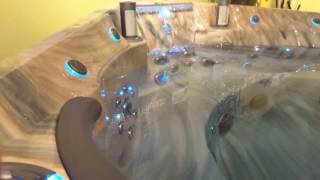Touchscreen Control Panel on Coast Spa Luxury Series