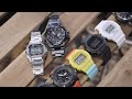 Распаковываю 9 часов Casio G-Shock по цене от 8990 до 84 990 рублей