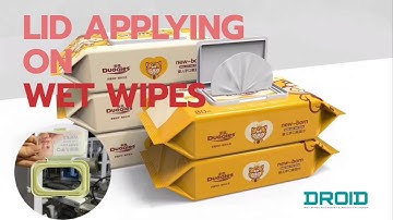 Spider Robot Wet wipes lid machine_ Droid Group