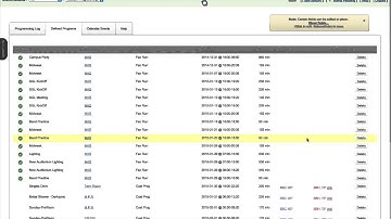 InThrMa EMS integration with Google/ServiceU calendars