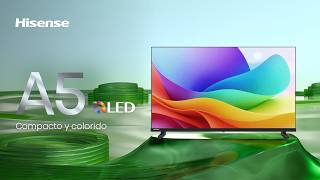 Serie A5 QLED TV Hisense, Hi QLED Color, Dolby Atmos, FHD