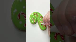 New CANDY CANE online class! Link in comments to purchase ❤️🤍 #cookies #thegracefulbaker