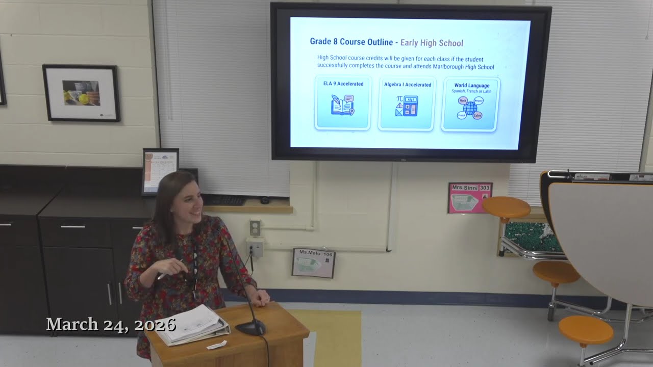 School Committee - March 24th, 2026