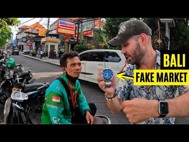 Buying $9 Rolex in Bali, Indonesia 💰