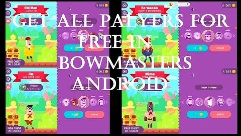 BOWMASTERS ANDROID HACK 2017!!