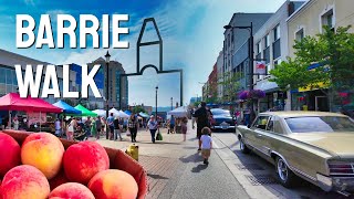 Barrie City Walk: Farmers’ Market, Auto Show & Meridian Place