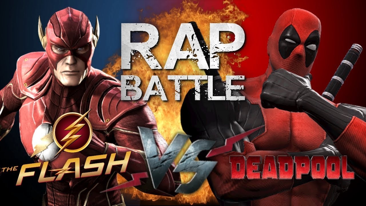 Флэш битва. Дэдпул и флеш. Рэп битва Дэдпул против Дефстроука. Рэп турнир героев комиксов. Deadpool Rap.
