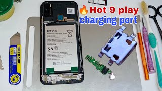 infinix Hot 9 play charging port replacement. 🔥 x680 charging base problem. April 16, 2022