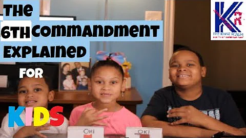 The 6th Commandment| The 10 Commandments for kids| That Christian Fam