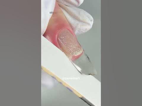 Кривой ноготь. Исправляем за 1 мин 🔥🔥🔥Дизайн ногтей #видеоманикюр # ...