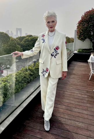 Maye Musk, Elon's mom, 'having a great time in China'