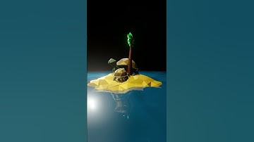 Low Poly turtle animation loop