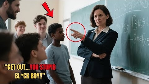 Calculus Professor asked a Black Boy to Solve a Complex Calculus Problem — But He