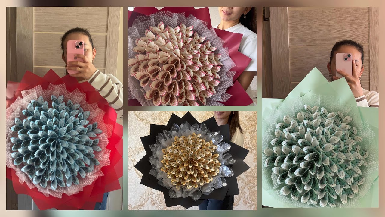 Как сделать денежный букет! Бесплатный мастер-класс