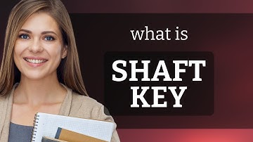 Understanding "Shaft Key": An Essential Engineering Term
