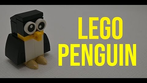 LEGO Penguin Build - Charming Bricks Turn into a Waddling Friend