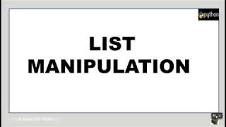 Famous Python List-Part2 Profile