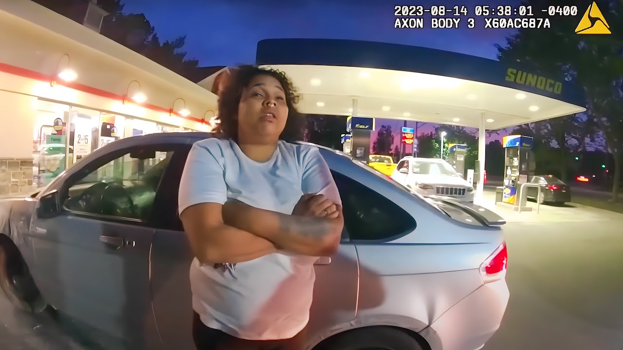 Woman Found Asleep in Car at Gas Station Faces DWI Arrest - YouTube