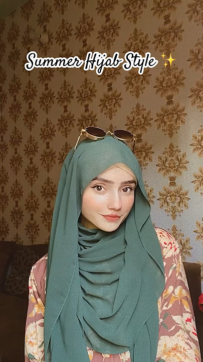 Super Easy & Flowy Hijab Style - Full Tutorial - Areeba Tahir #hijabstyle #tutorial