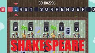 Using Monkeys to write Shakespeare!