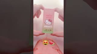 😻🍉Unboxing The New SMUUTI Sanrio Lip Oils!:3💋💄