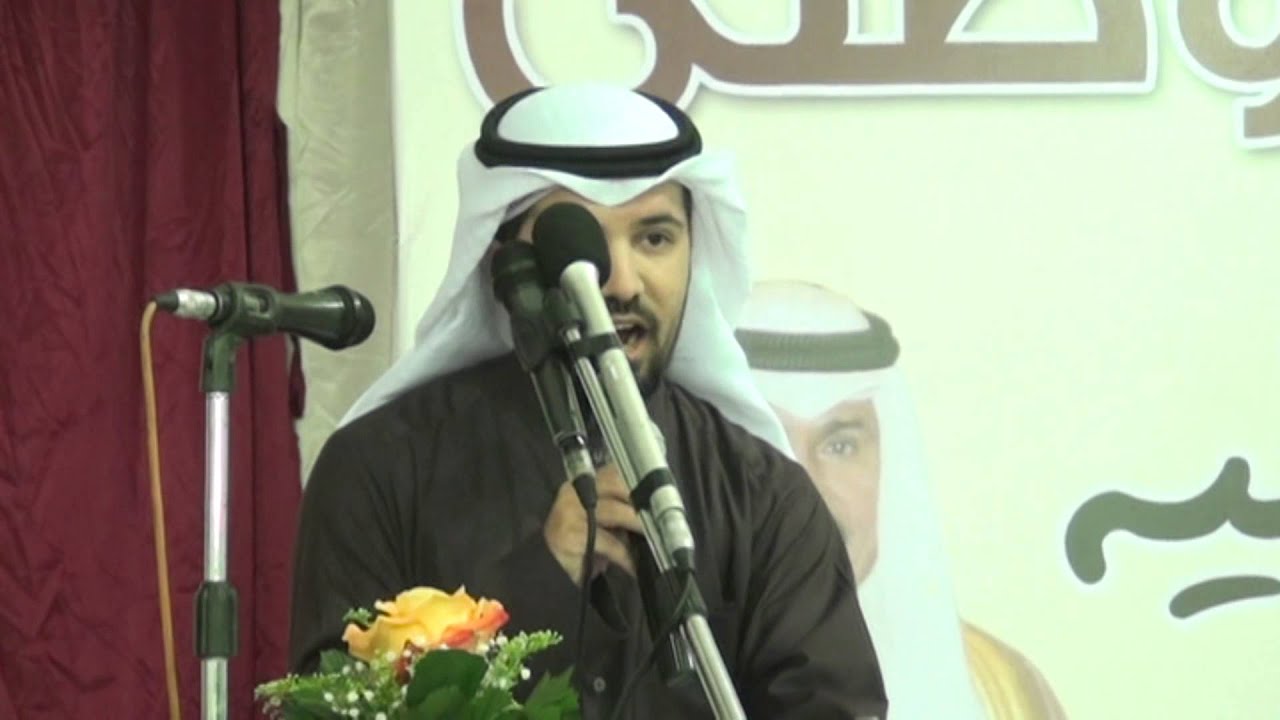 الشاعر ماجد ضيف الله الشمري في حفل قبيلة شمر الوطني الرابع ...