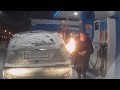 Woman sparks fire trying to unfreeze gas pump with lighter