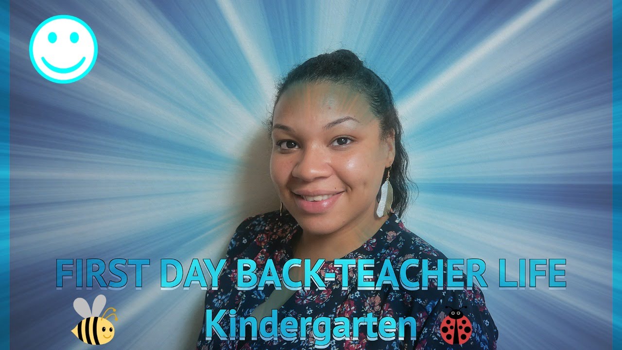 DAY IN THE LIFE OF A KINDERGARTEN TEACHER (BACK AT WORK) - YouTube
