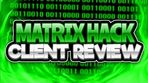 MCPE-Lets hack|matrix client V5|Crazed craft|