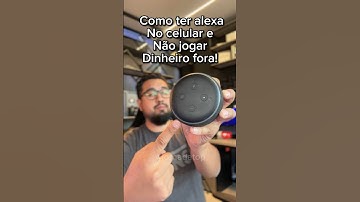 Como usar alexa no celular #celular #tecnologia #android #tutorial #dicas