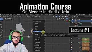 First tutorial of free course on how to create make cartoon and
animation with open source software blender. in lecture we have
covered blende...