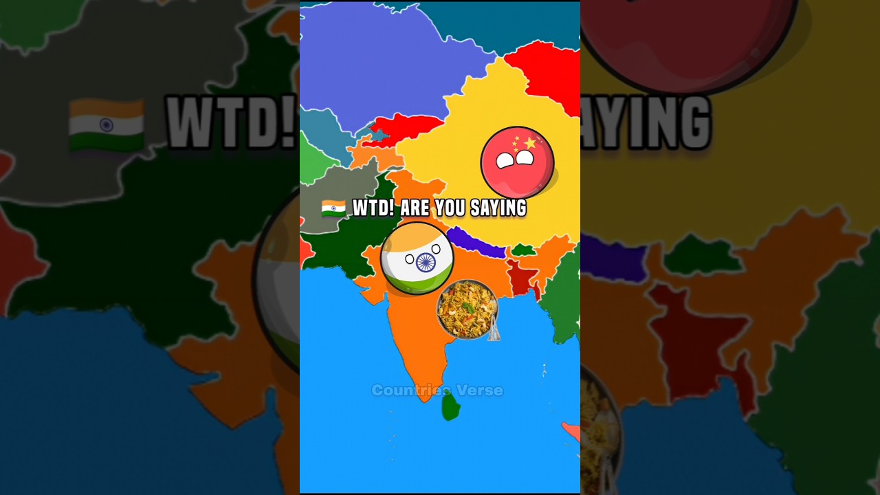 China is Provoking India 😂| Countries Verse 