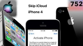 Skip iCloud iPhone 4   تخطي الايكلاود