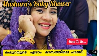 മഷുറ mashoora 7month| baby shower|mom To Be||basheer bashi mashoora||