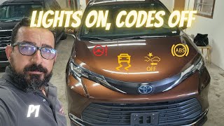 2021 Toyota Sienna Steering Angle Sensor Problem