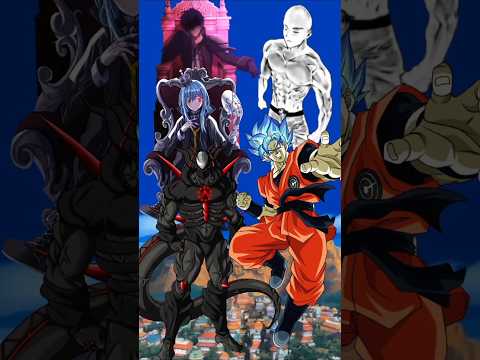 Anos , Rimuru and Archon Vs Saitama and Goku #shorts