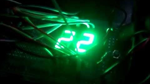 MTG Lifepoint Counter - Raspberry Pi 7 Segment