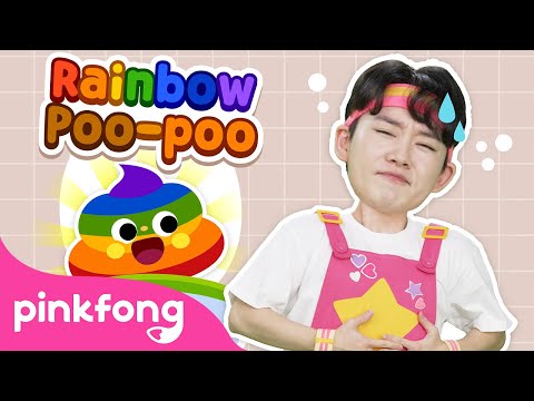 Rainbow Poo Poo | Learn Colors with Fruits! | Hoi's Playground | Pinkfong Videos for Kids