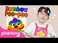 Rainbow poo poo  learn colors with fruits  hois playground  pinkfongs for kids