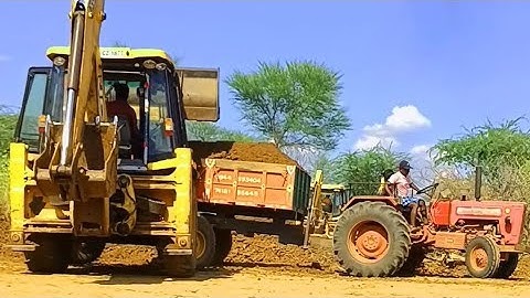tractor driving in loading video | beautiful tractor driving