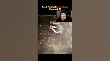 Top 3 Funniest Horror Game Moment (Bro