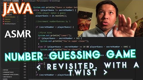 ASMR LoFi Coding a guessing game in JAVA (1 to 1000000), but with another twist