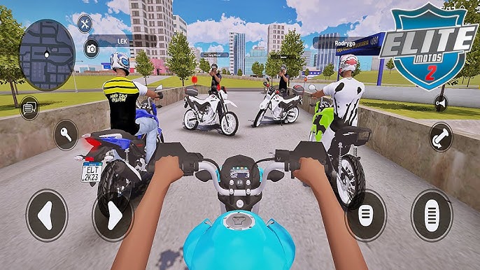 JOGANDO A NOVA ATUALIZAÇÃO DO ELITE MOTOS 2 ONLINE COM ATÉ 12 PLAYERS 