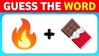 Can You Guess the WORD By The Emojis? 🤔💡| Guess The Emoji